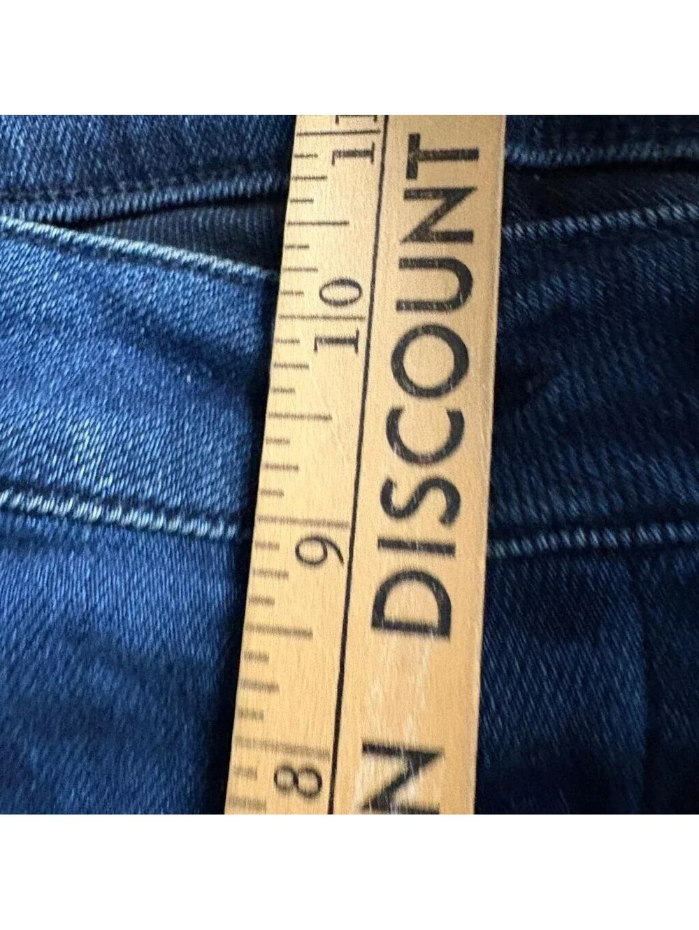 Candiani Denim Jeans Womens Size Medium Blue Distressed Italian Cotton Blend